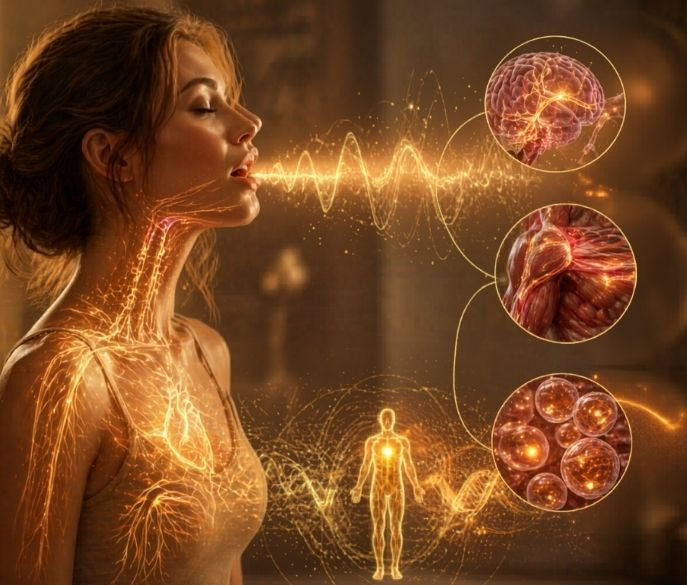 The power of your own voice — vagus nerve activation